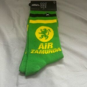 ODD SOX Green Air Zamunda Socks